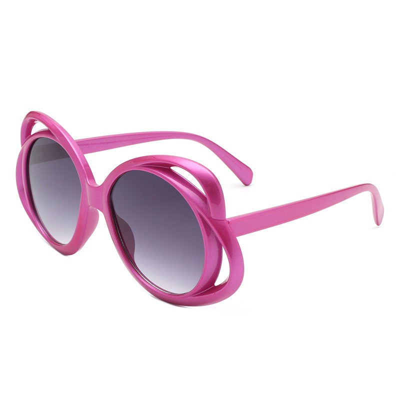 Ladies Oval Frame Sunglasses - various colours