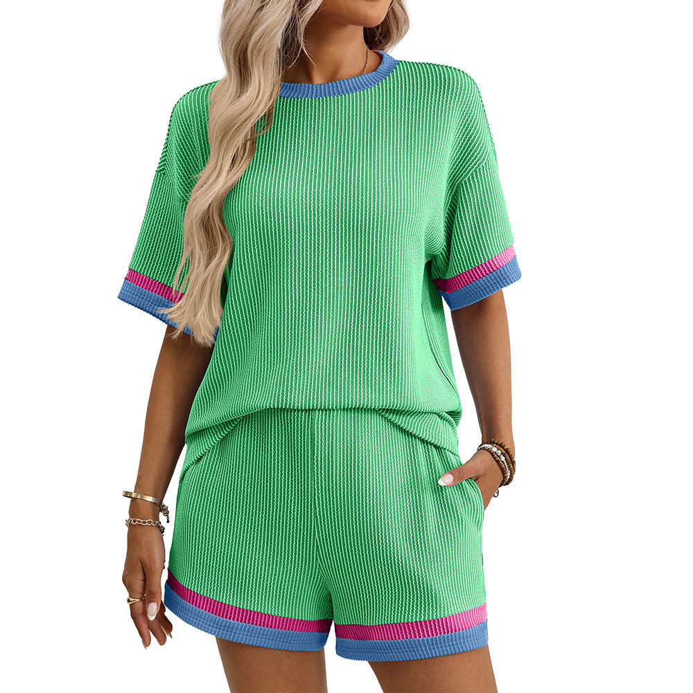 Women's T Shirt and Short Co-Ord Set
