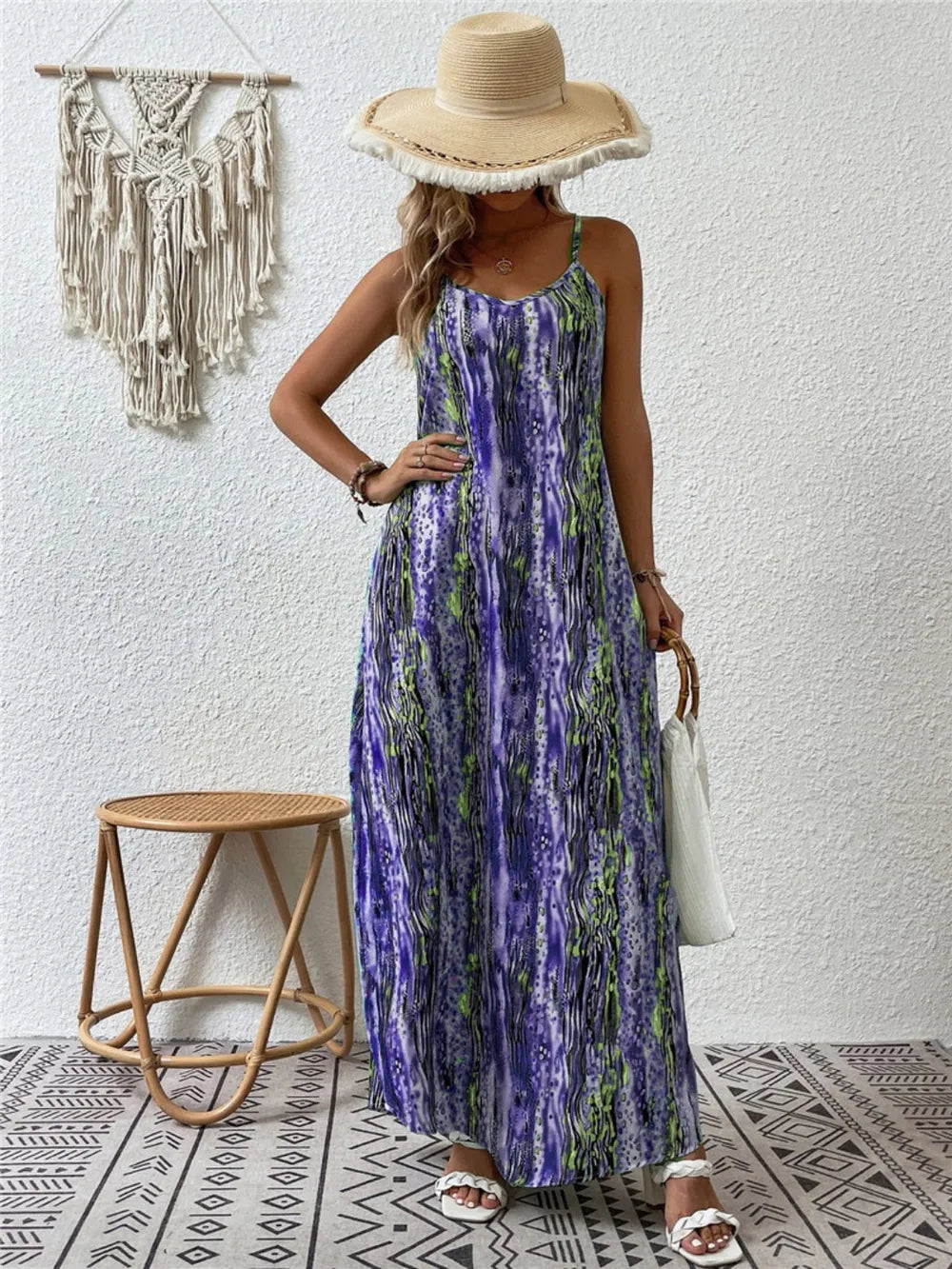 Women's Maxi Cami Dress - Up To 5XL