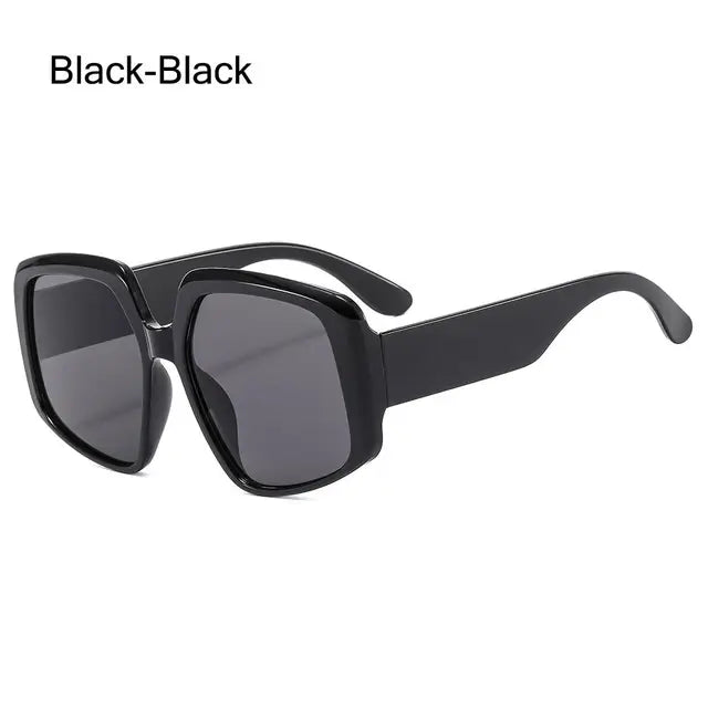 Ladies Oversized Square Sunglasses - various colours