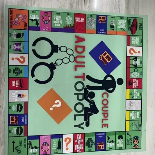Adult Game: Adultopoly Board Game