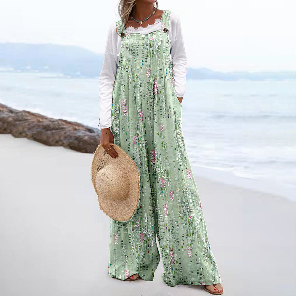 Women's Summer Jumpsuit Romper - various colours patterns