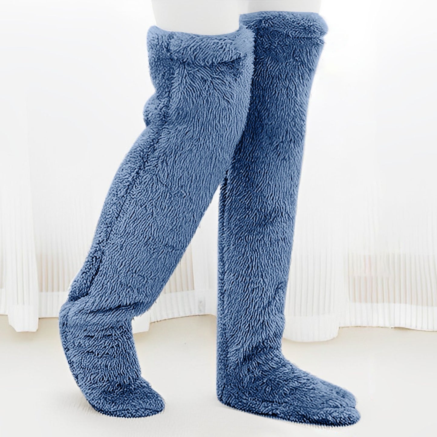 Socks Leg Warmers - Over The Knee - Thick Fleece