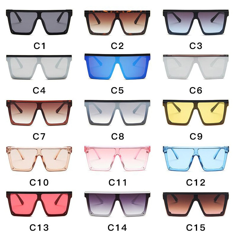 Ladies Square Sunglasses - various colours