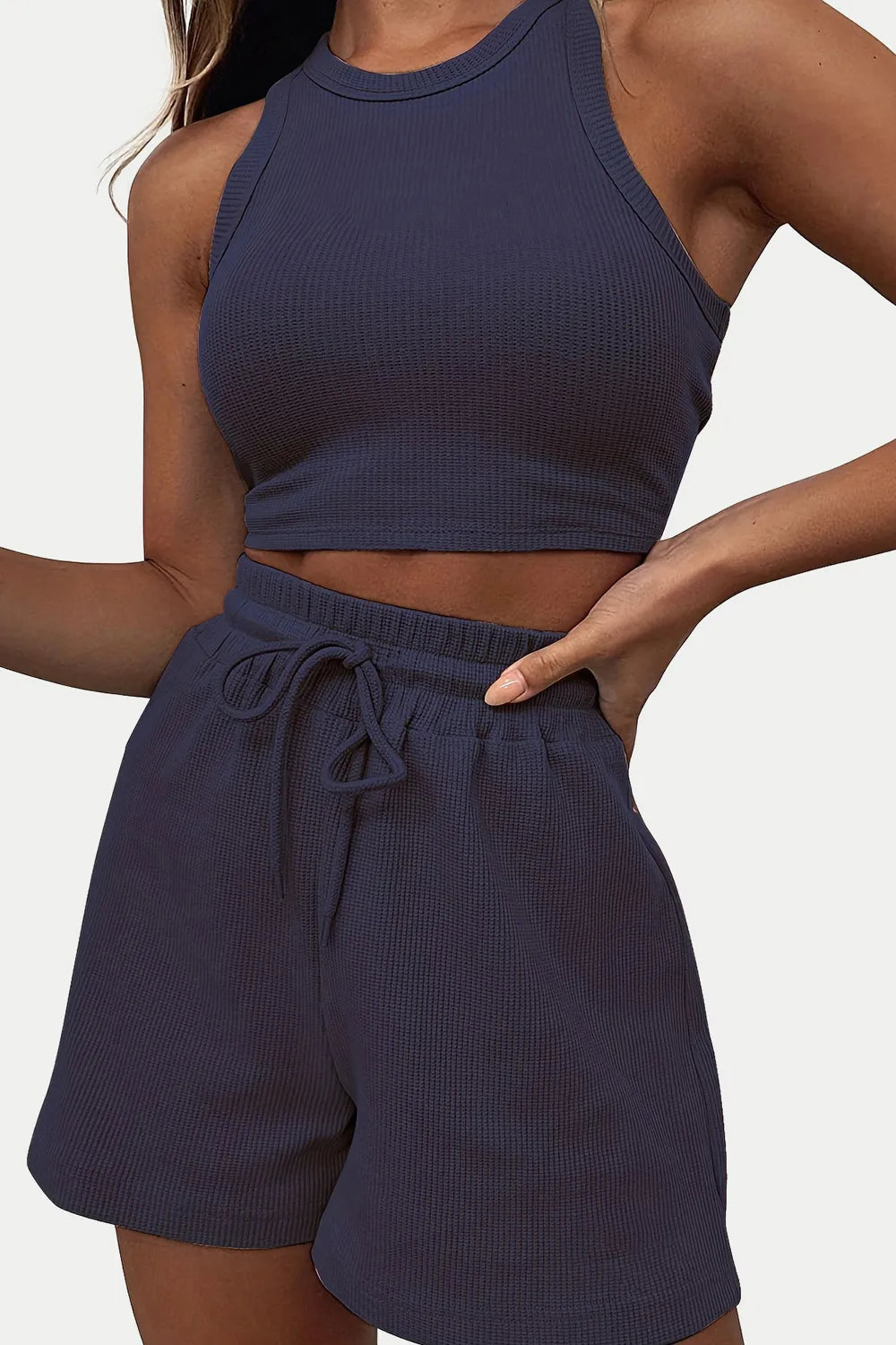 Women's Vest and Shorts Co-Ord Set