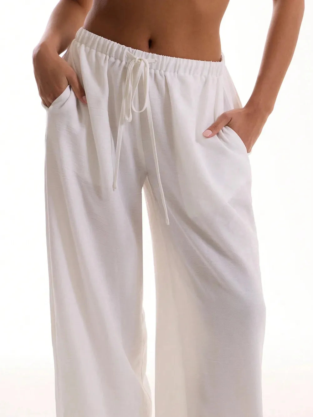 Women's Wide Leg Trousers - various colours