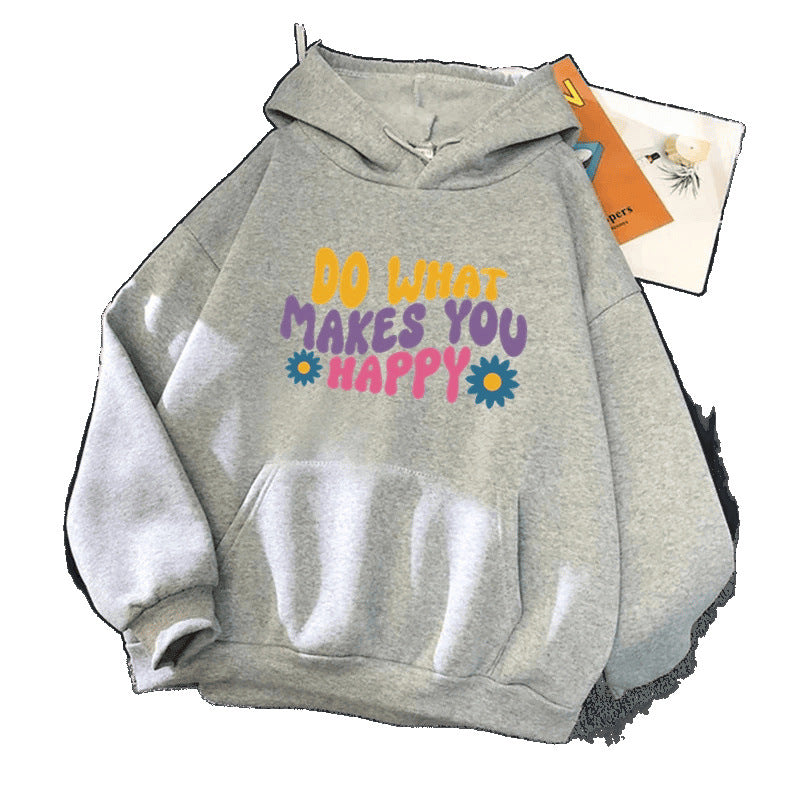 Unisex Hoodie - Do What Makes You Happy - Up To 4XL