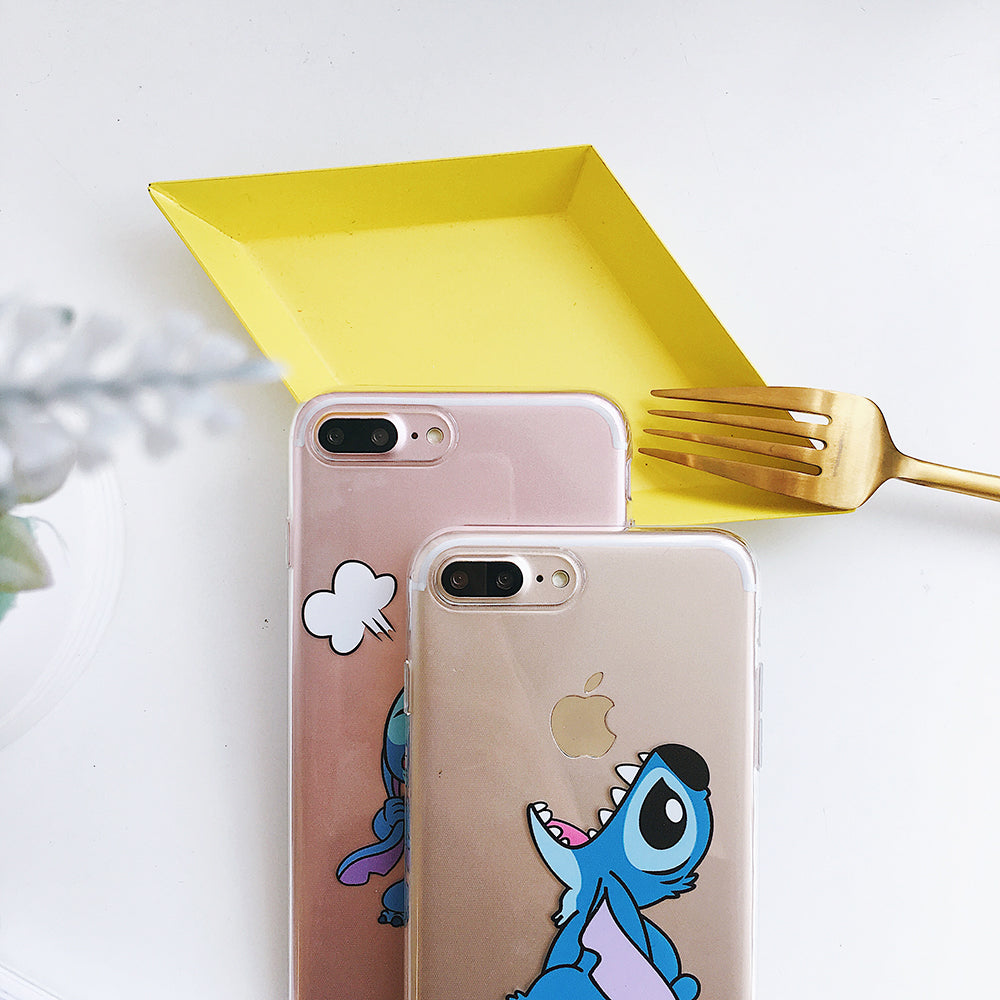 iPhone Case - Stitch for models 8 7 6 6s Plus X XR Xs