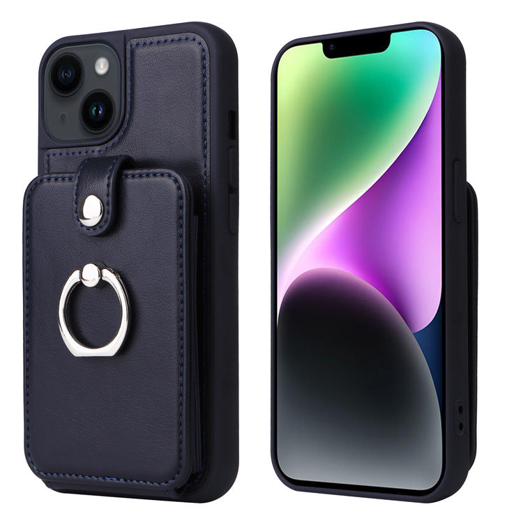 iphone Case - Models 12 - 16 with Accordion Card Holder
