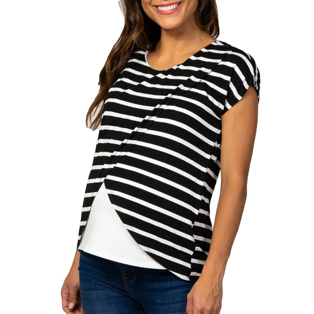 Ladies Maternity Breastfeeding Top - Mum To Be - Pregnancy