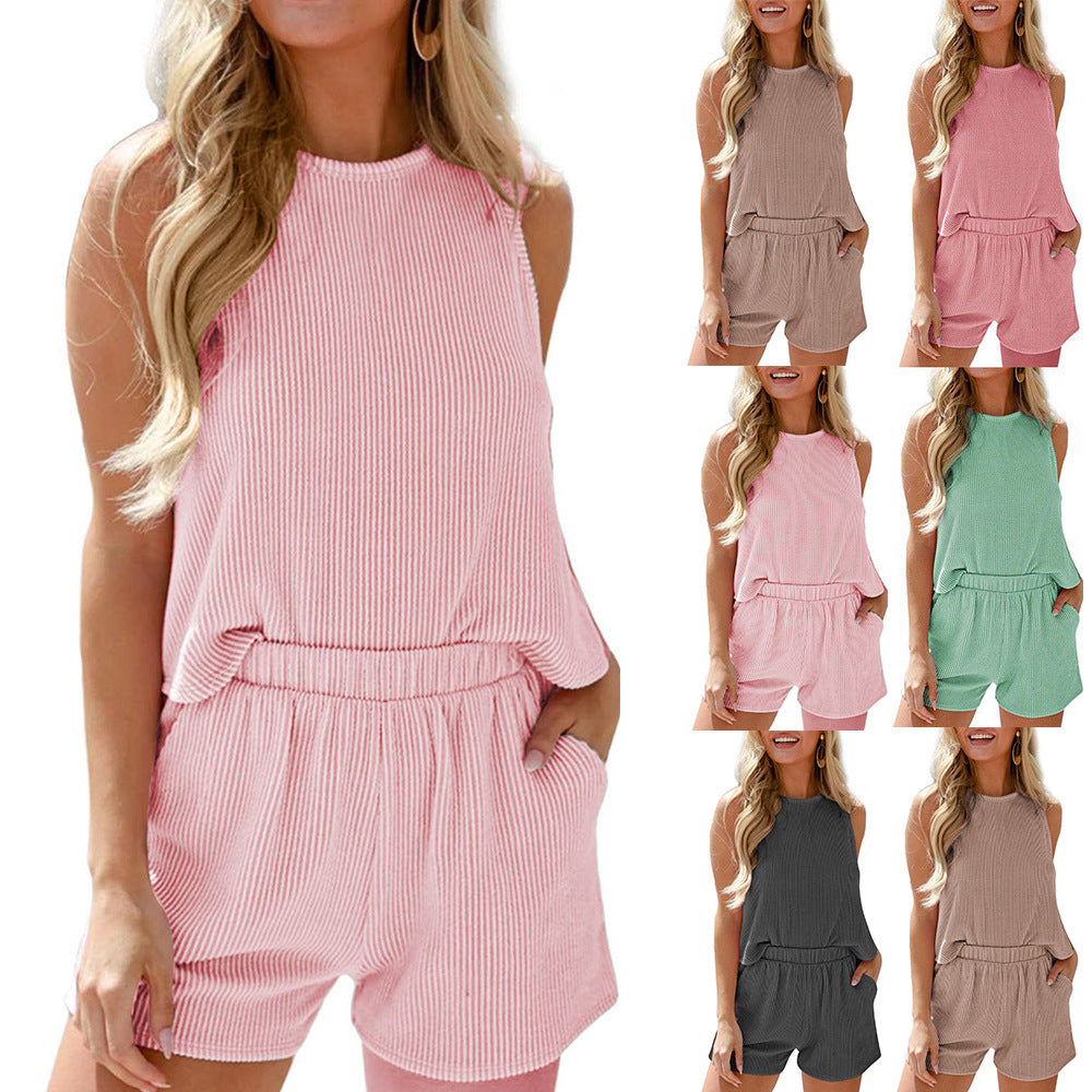 Women's Vest and Short Co-Ord Set