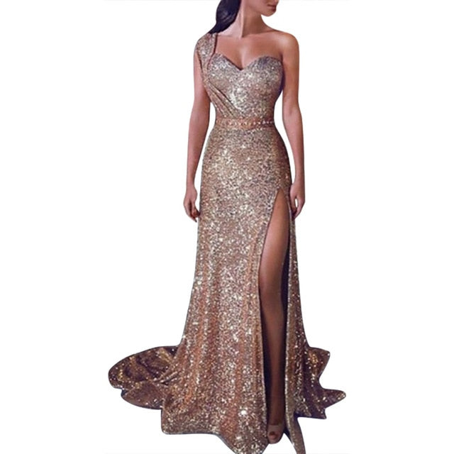 Women's Christmas Party Sequin Dress - Various Colours