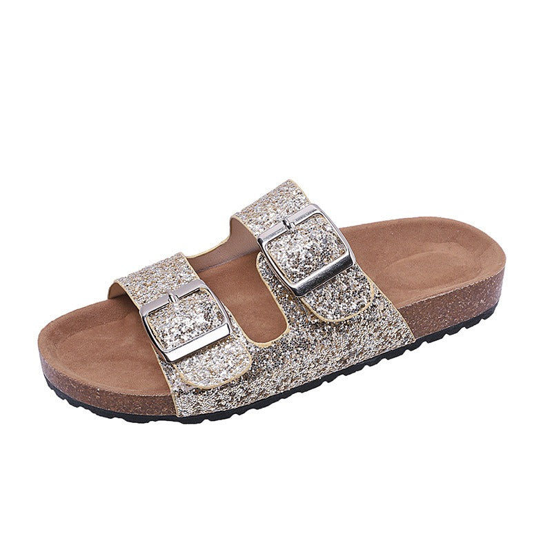 Women's Leopard Print Birkenstock Sandal