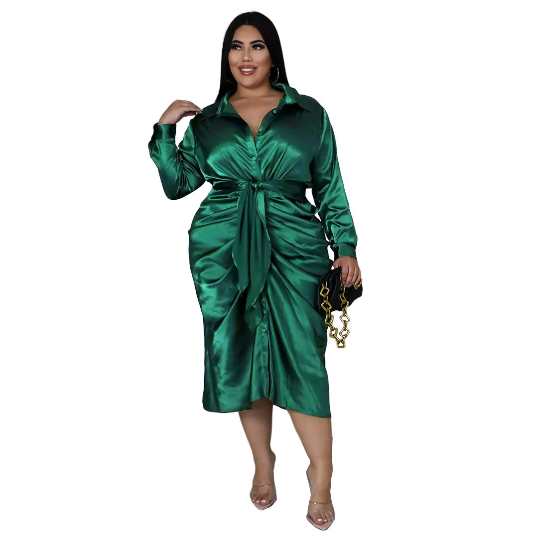 Women's Christmas Party Dress - Various Colours - Plus Size