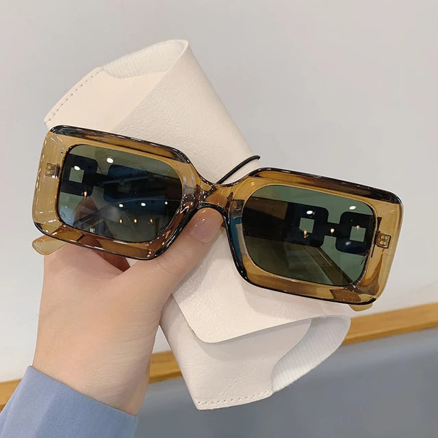 Ladies Vintage Square Sunglasses - various colours