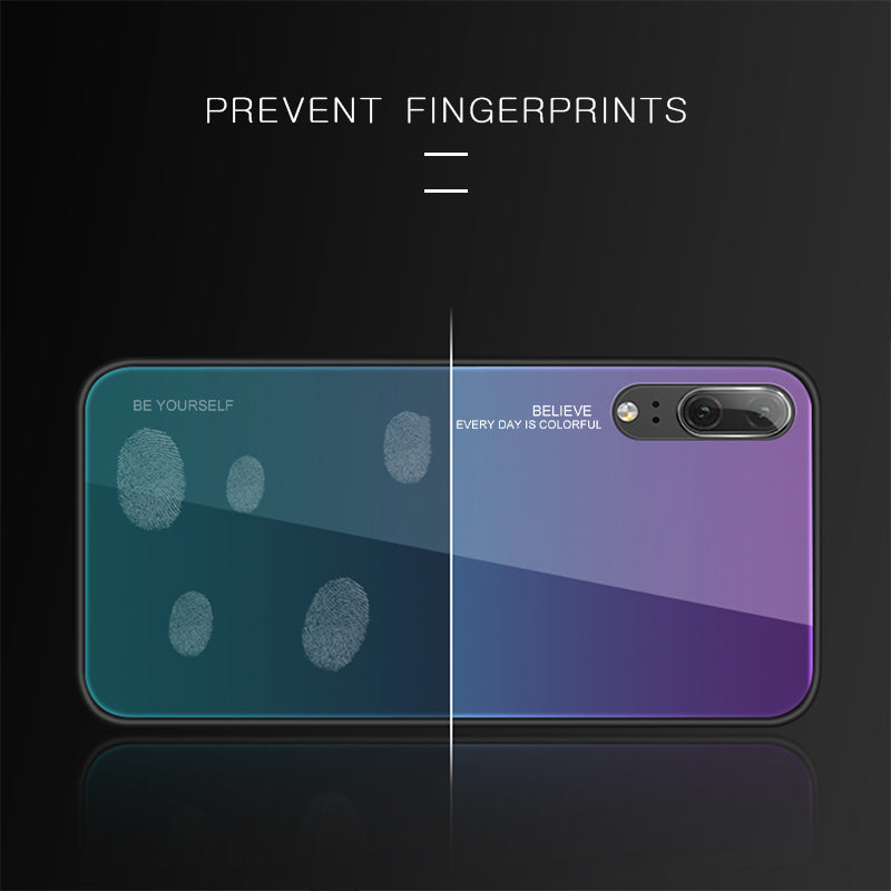 Huawei Tempered Glass Phone Case For Various Models incl 8X P30 20 10 Nova 3i 3 4