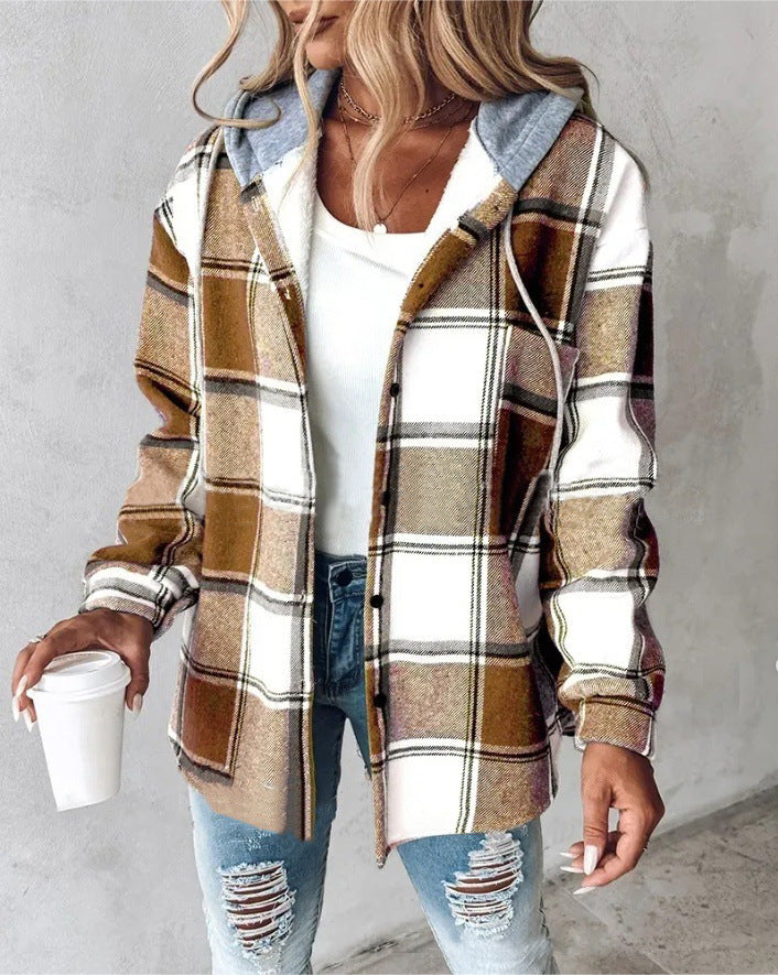 Women's Plaid Jacket