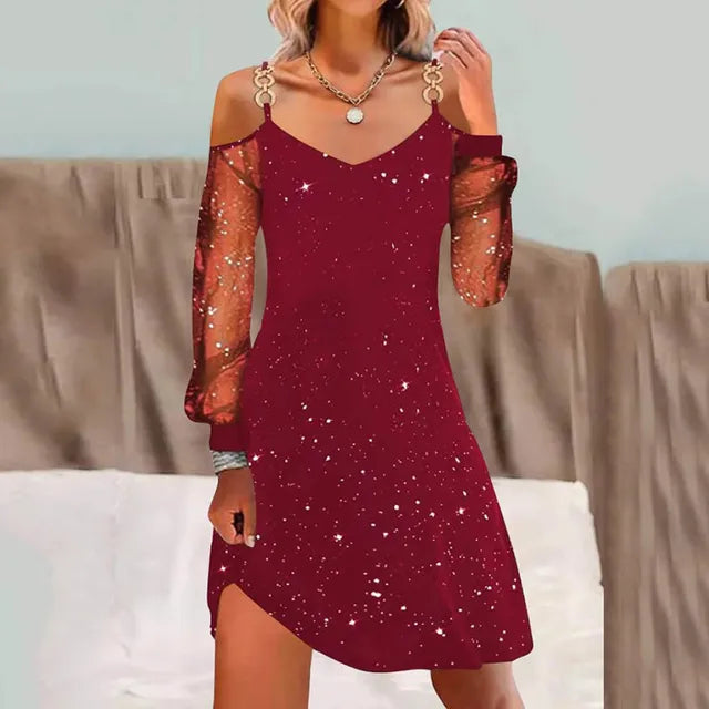 Women's Christmas Party Dress - Various Colours