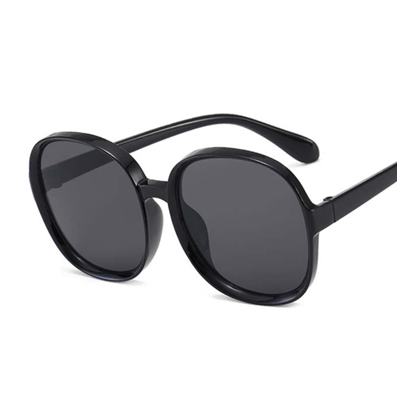 Ladies Oversize Round Frame Sunglasses - various colours