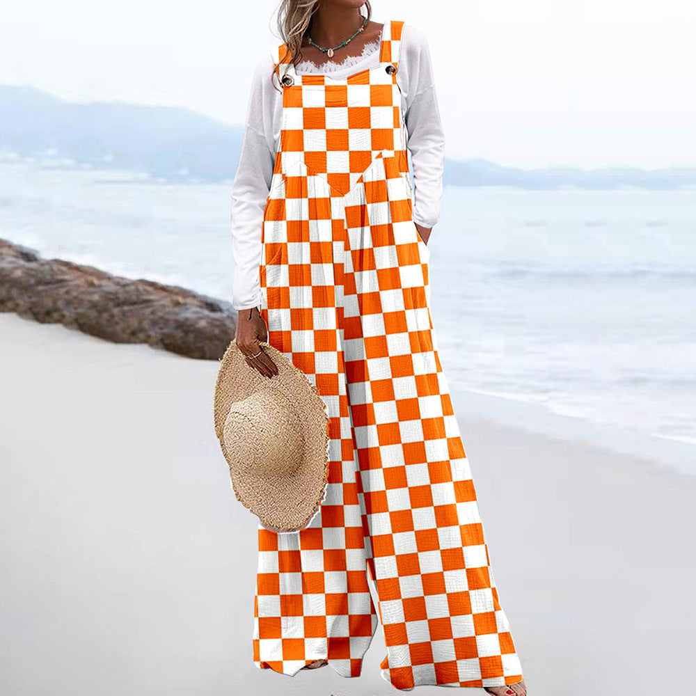 Women's Summer Jumpsuit Romper - various colours patterns