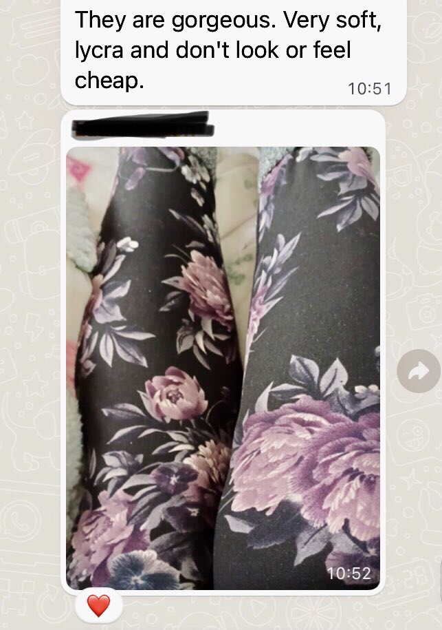 Ladie's High Waist Printed Leggings Casual Fitness Yoga sizes S-2XL