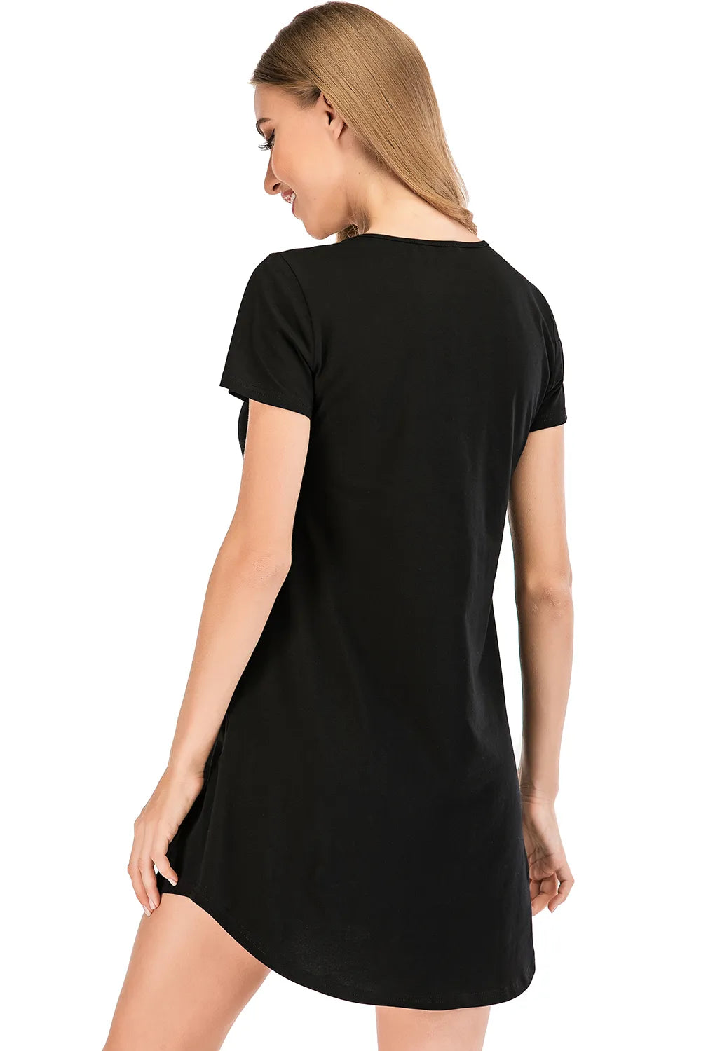 Ladie's Slogan Nightdress Pyjama