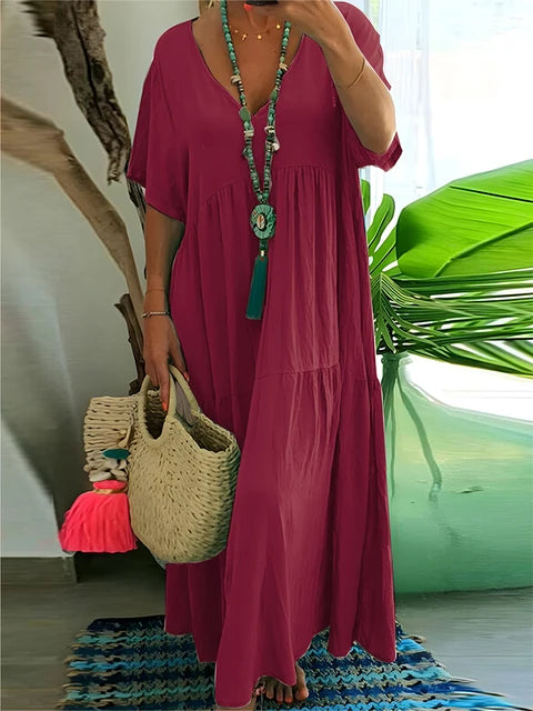 Women's Summer Dress - Up to 5XL - various colours