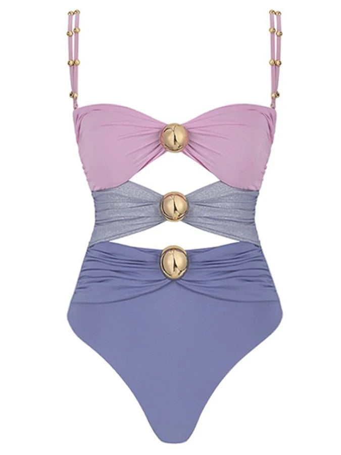Women's Swimsuit One Piece with matching Cover Up Skirt - various colours