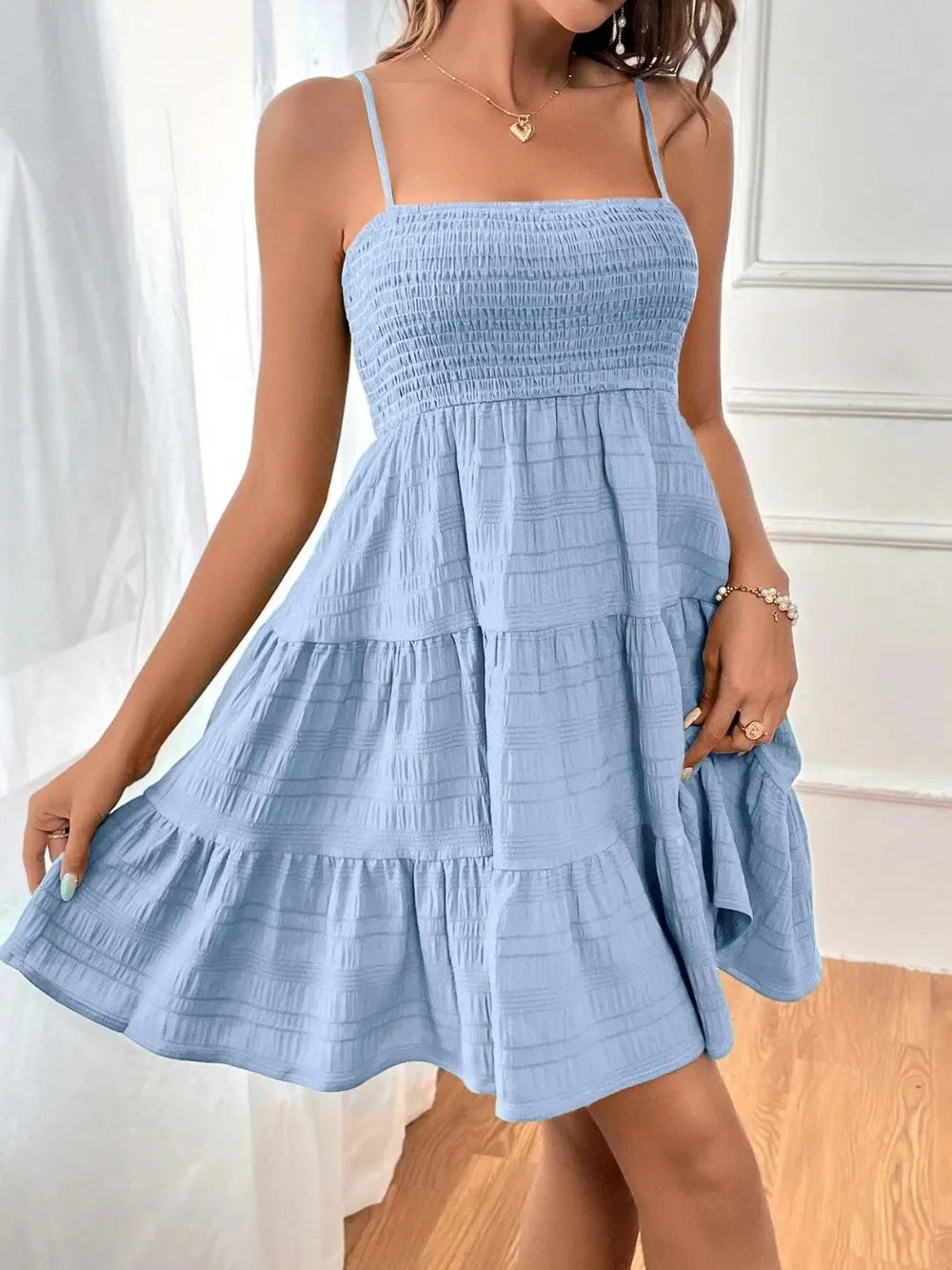 Women's Tiered Smocked Dress