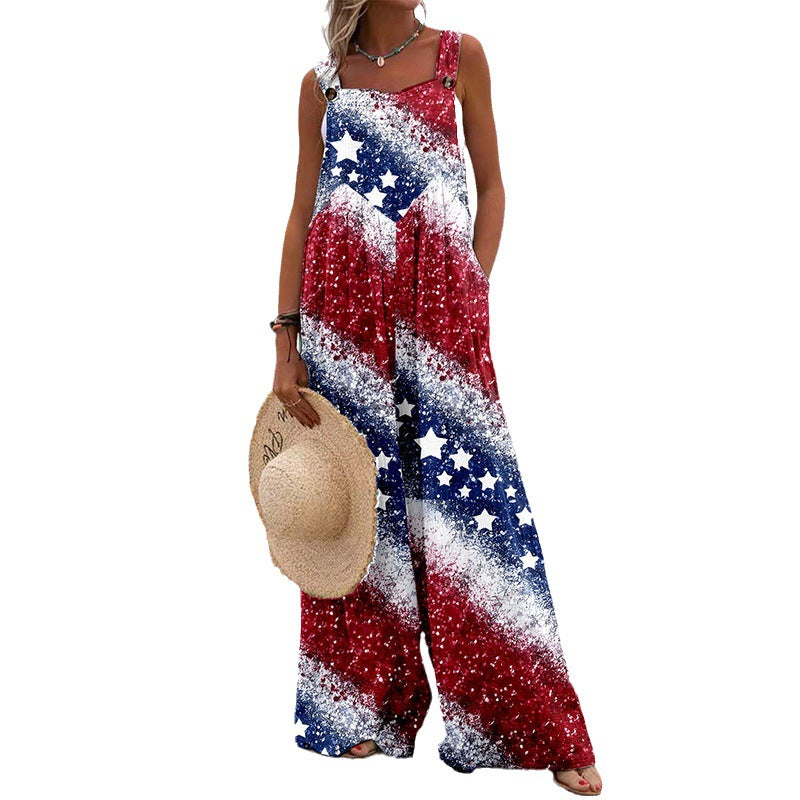 Women's Summer Jumpsuit Romper - various colours patterns
