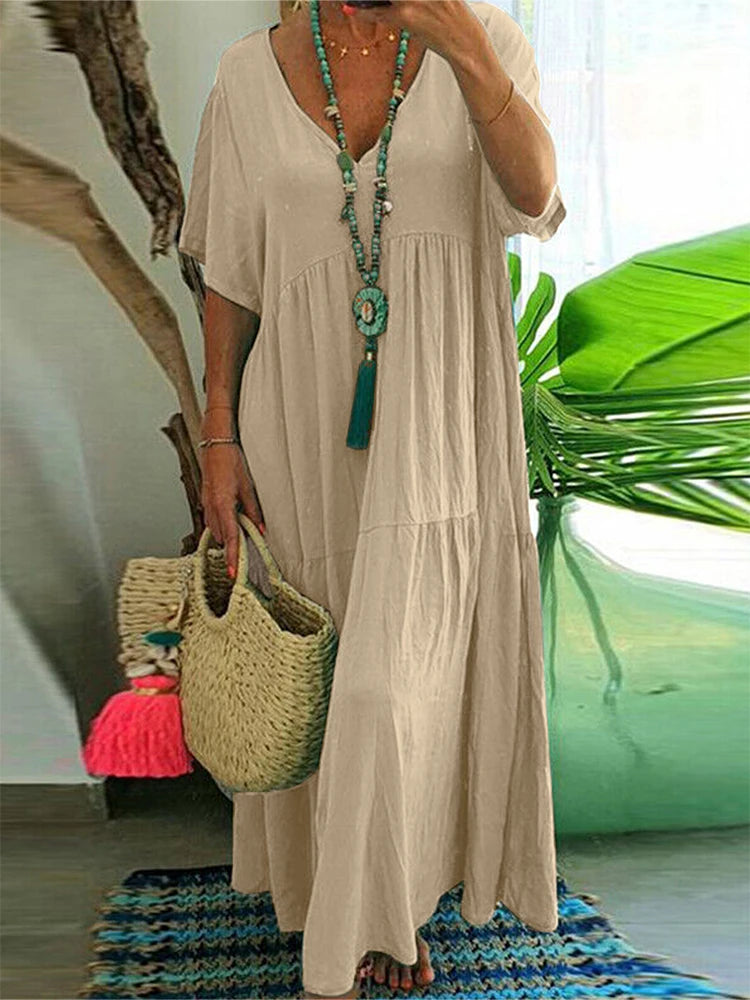 Women's Summer Dress - Up to 5XL - various colours