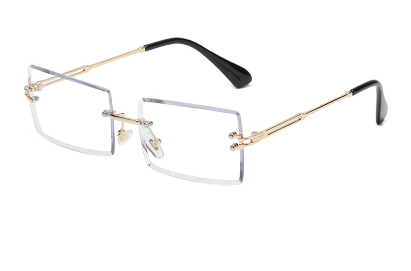 Ladies Frameless Square Sunglasses - various colours