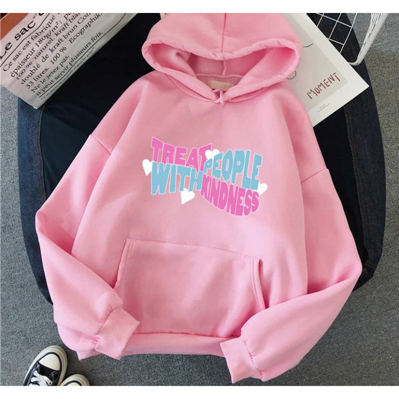 Hoodie - Treat People With Kindness - Up to 4XL - various colours