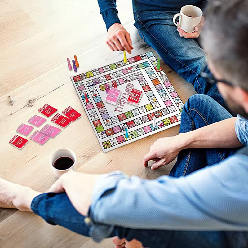 Adult Tipsy Land Drinking Game: Interactive game for adults