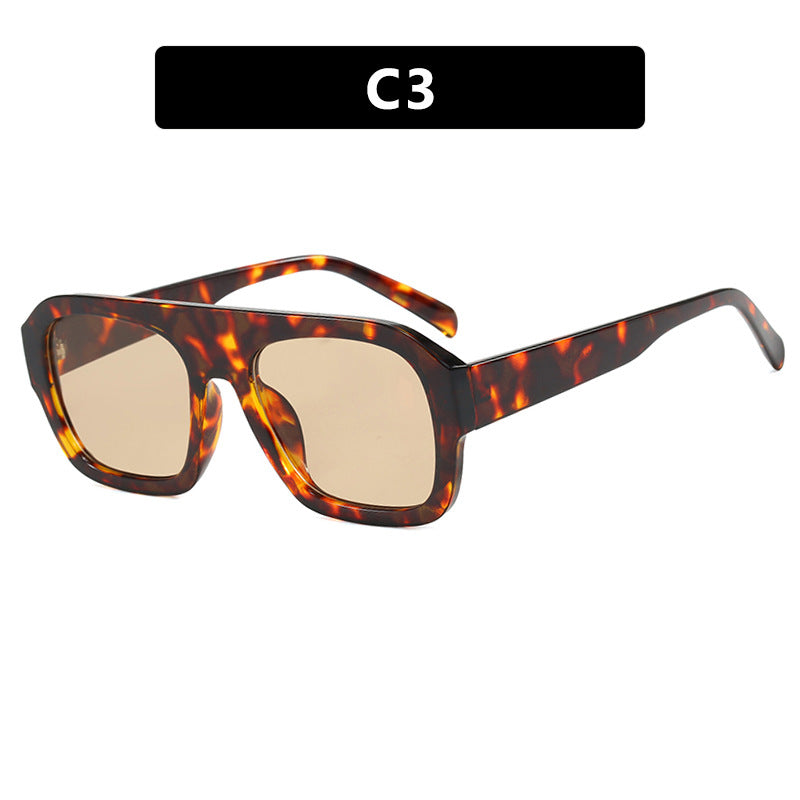 Ladies Large Frame Square Sunglasses - various colours