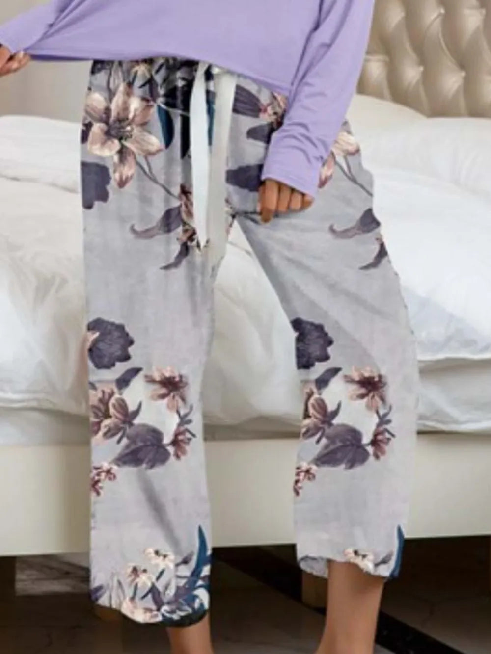 Women's Pyjama Set - Top & Trousers - Assorted Colours