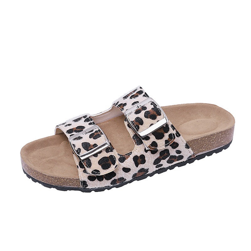 Women's Leopard Print Birkenstock Sandal