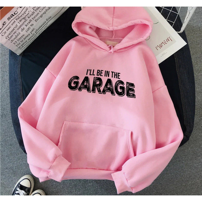 Unisex Hoodie - I'll Be In The Garage - Up to 4XL