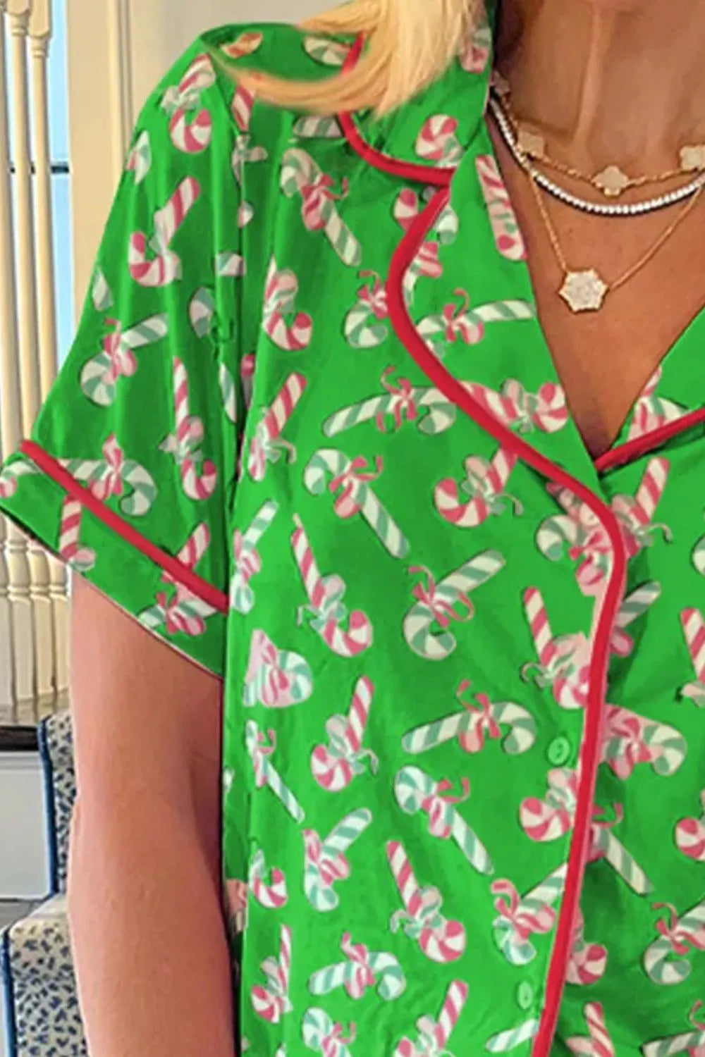 Women's Pyjama Set - Candy Cane - Assorted Colours