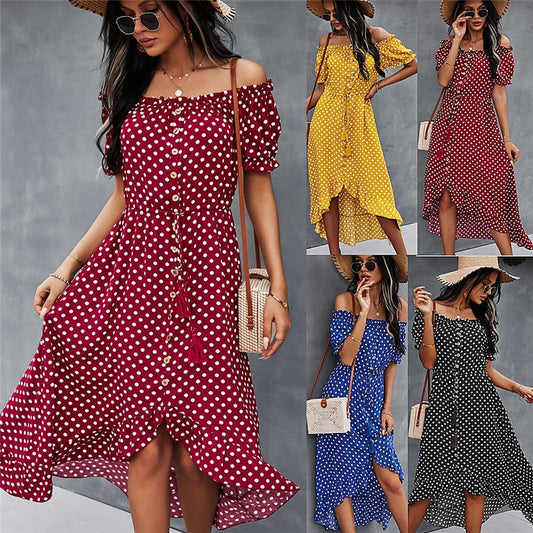 Women's Polka Dot Summer Dress