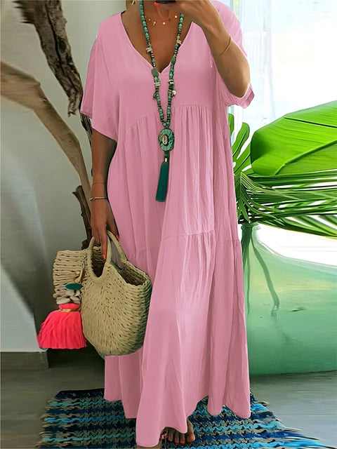 Women's Summer Dress - Up to 5XL - various colours
