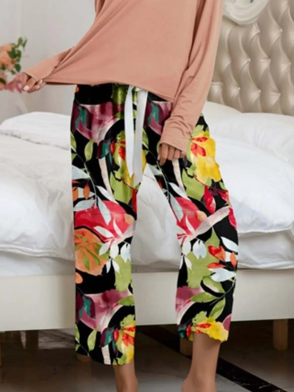 Women's Pyjama Set - Top & Trousers - Assorted Colours