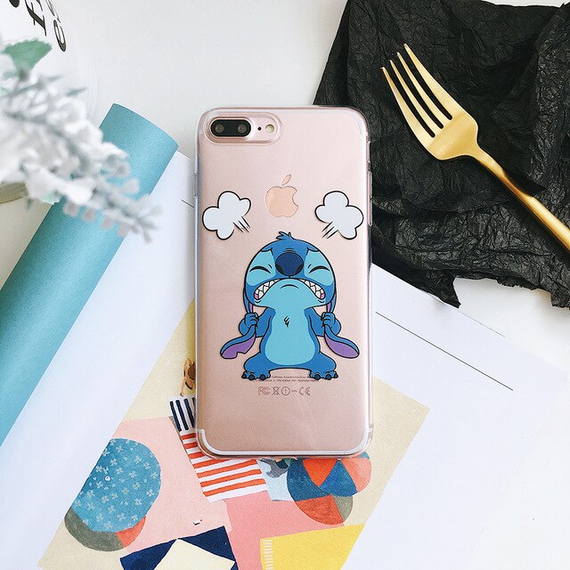 iPhone Case - Stitch for models 8 7 6 6s Plus X XR Xs