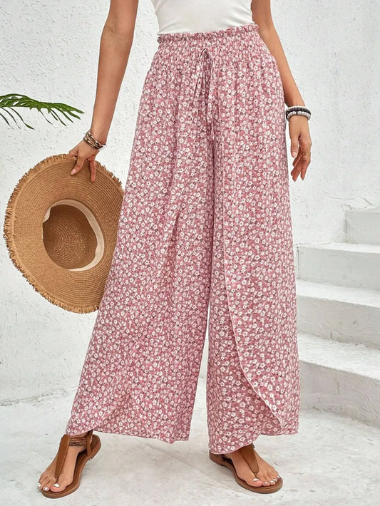 Women's Wide Leg Trousers - various colours
