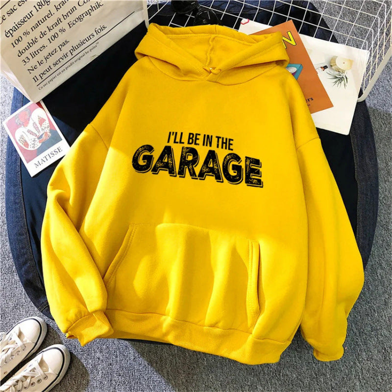 Unisex Hoodie - I'll Be In The Garage - Up to 4XL