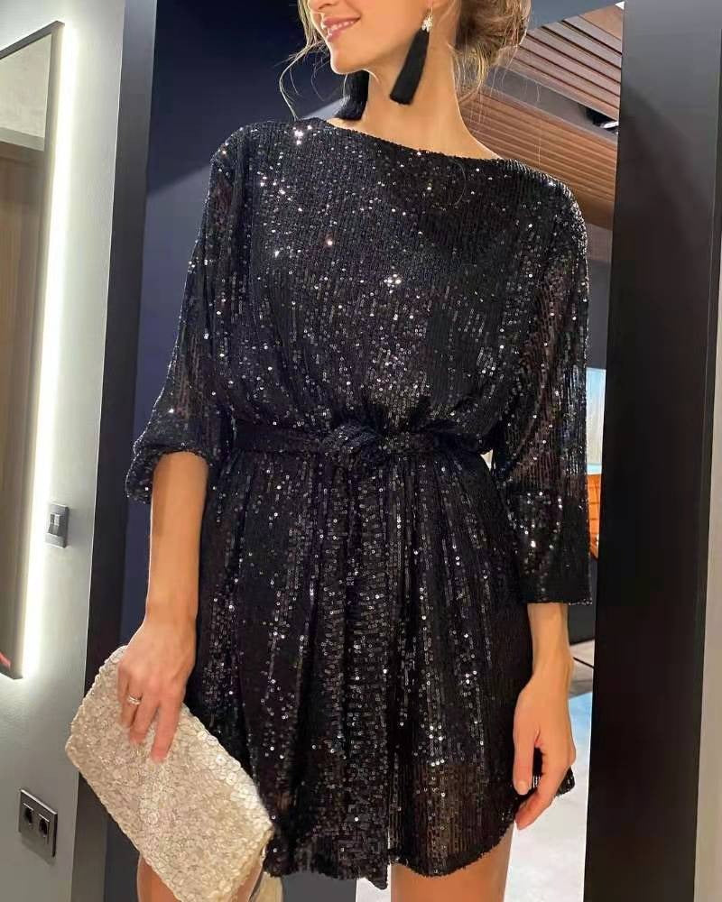 Women's Sequin Dress - various colours
