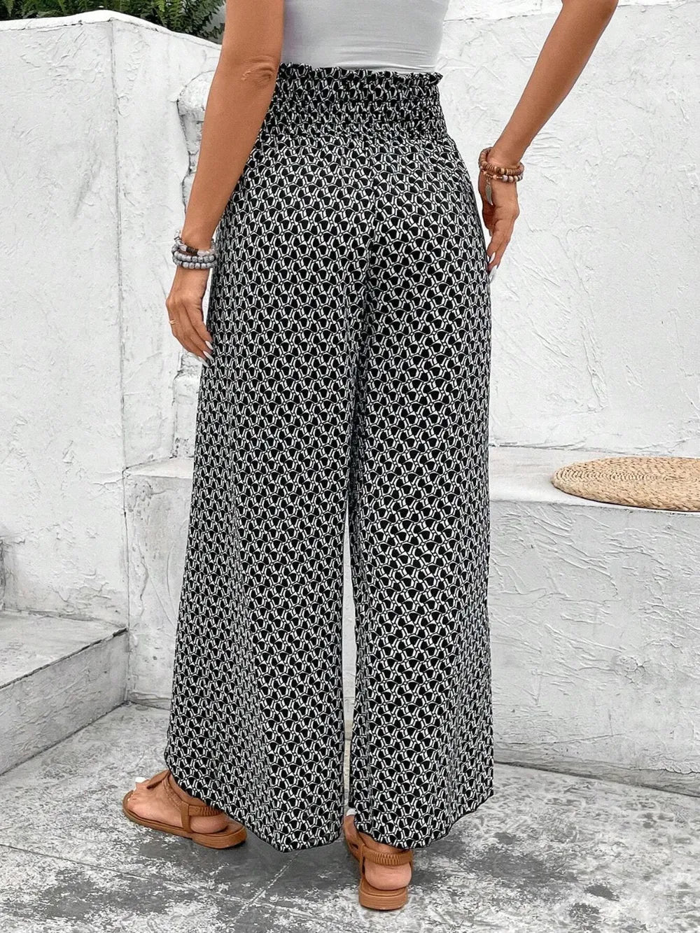 Women's Wide Leg Trousers - various colours