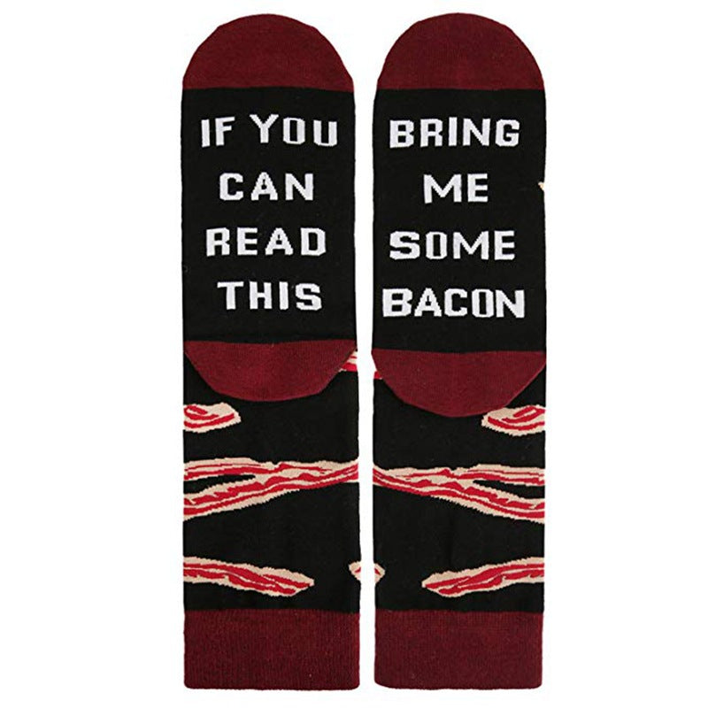 Socks - IF YOU CAN READ THIS Slogan