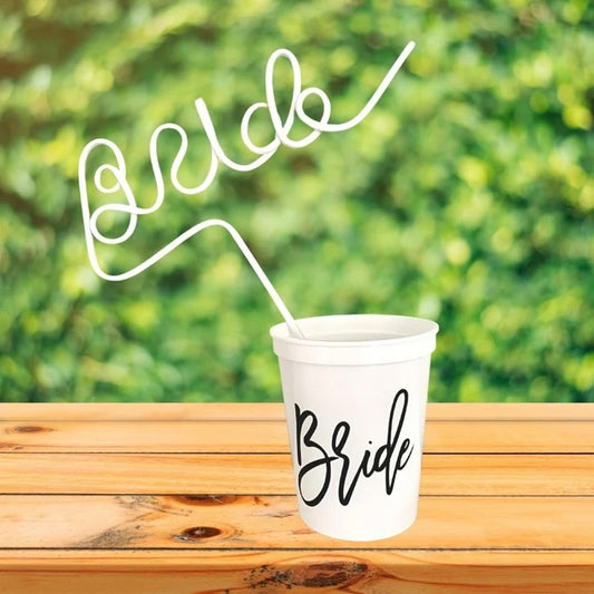 Bride to Be Straws for Hen Party Bridal Shower