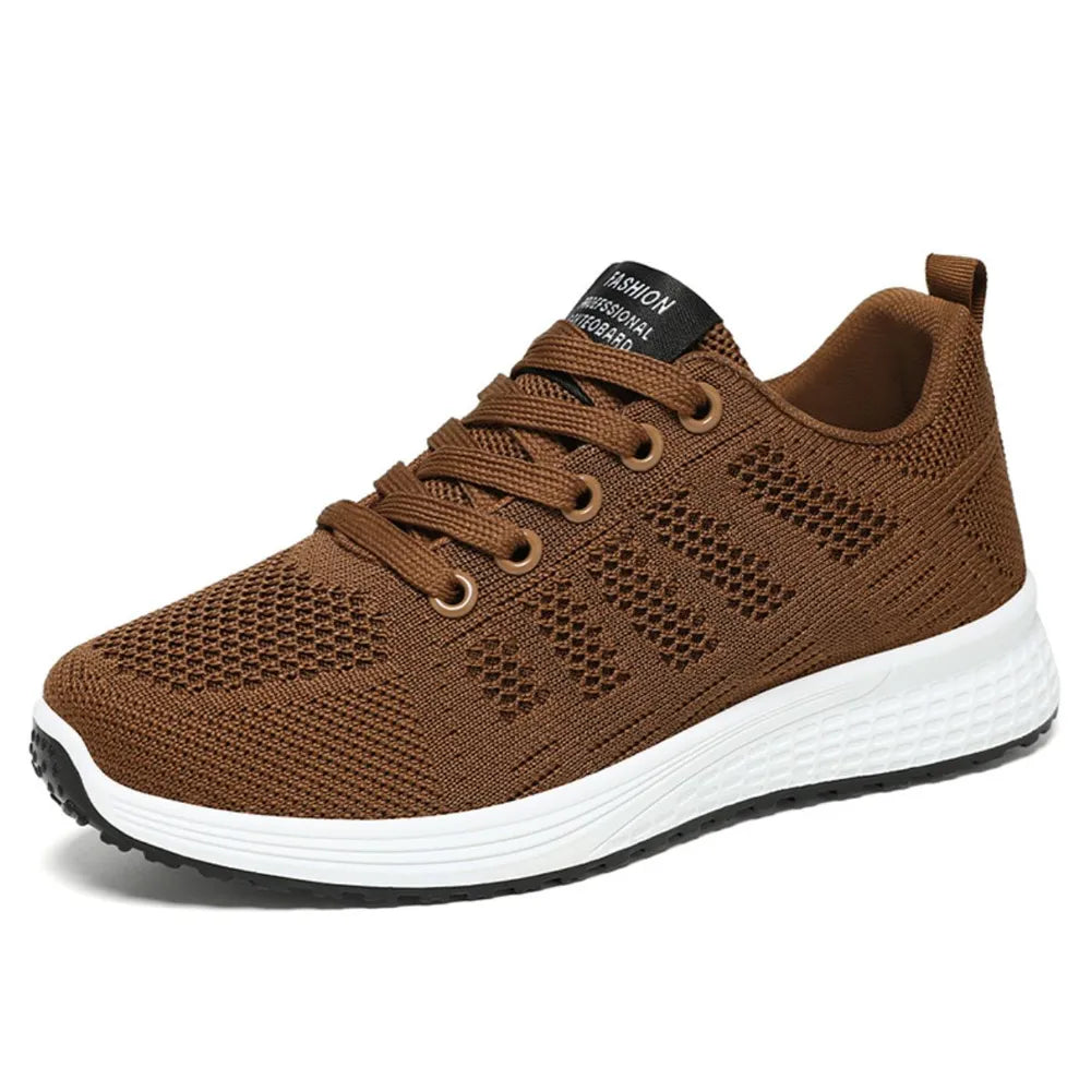 Round Toe Mesh Breathable Trainer